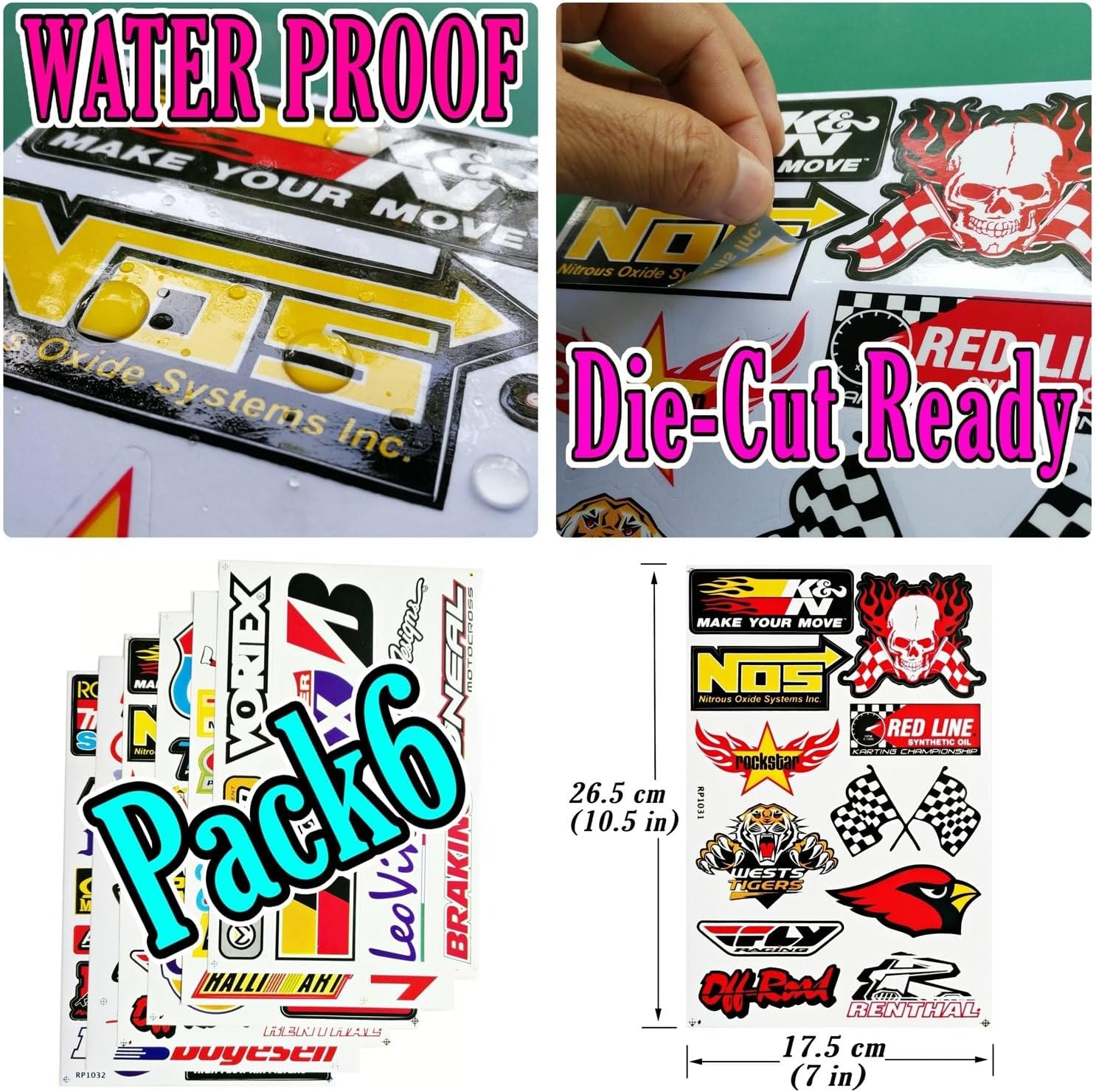 RevLine Performance Stickers