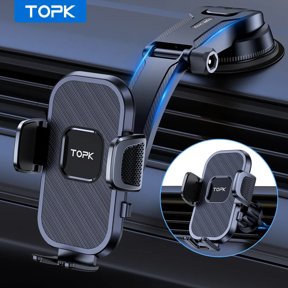 RideVolt Universal Car Phone Mount for iPhone/Android
